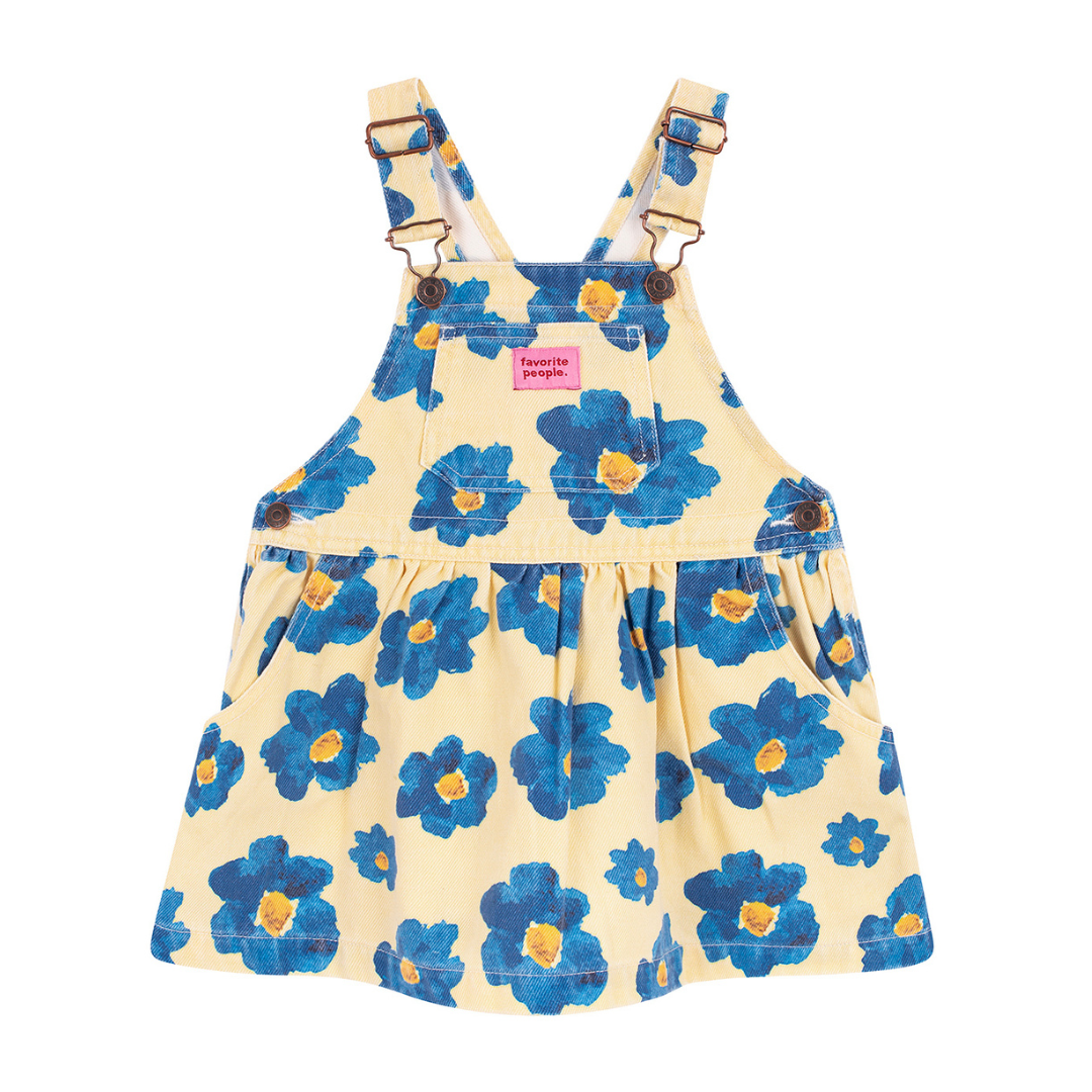 Copacabana Skirt Overalls Thistle Poppy
