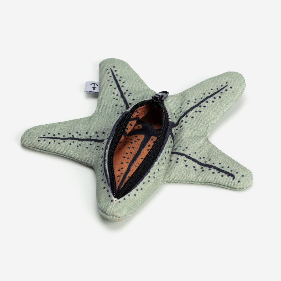 Starfish Purse - Aqua