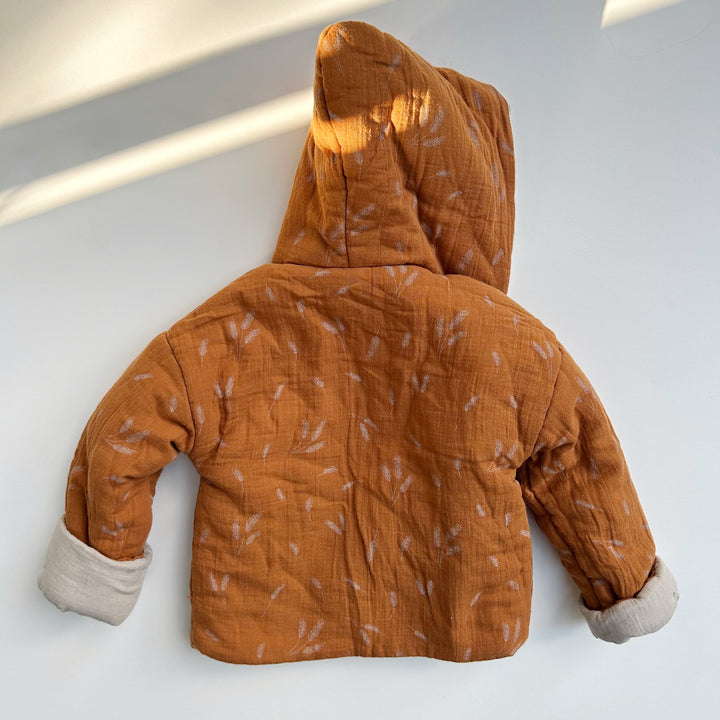 Fin & Vince Reversible Cozy Jacket Sz 2/3