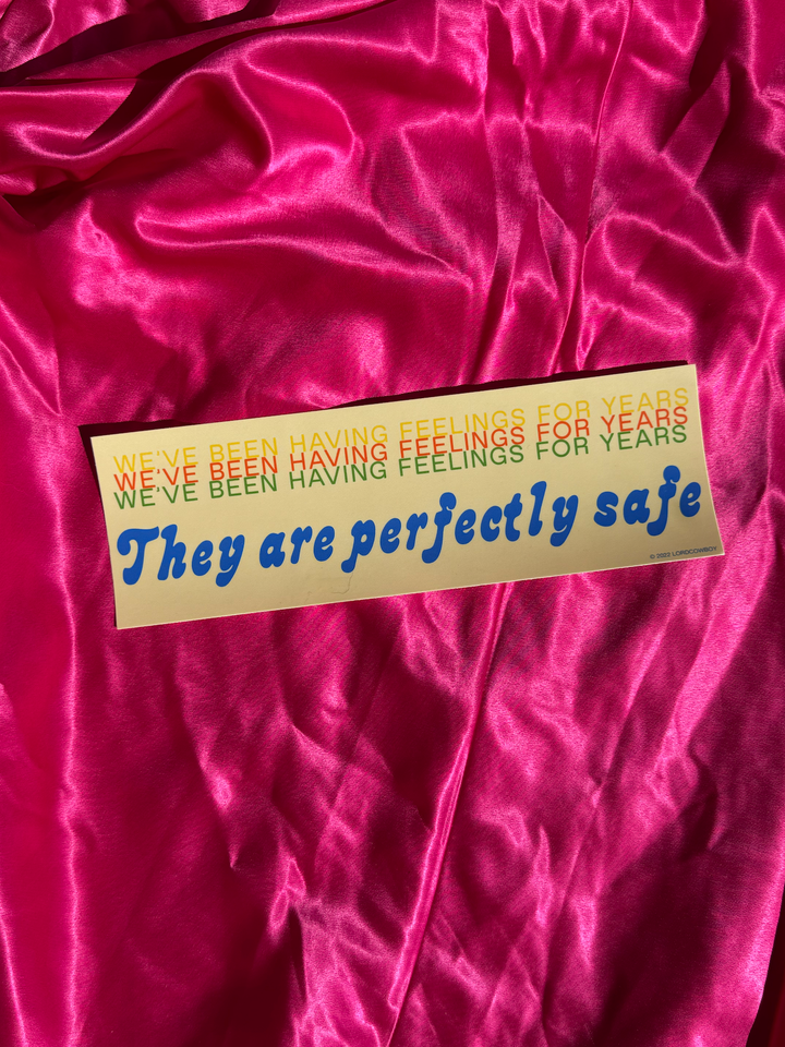 Sticker: We've Been Having Feelings For Years!