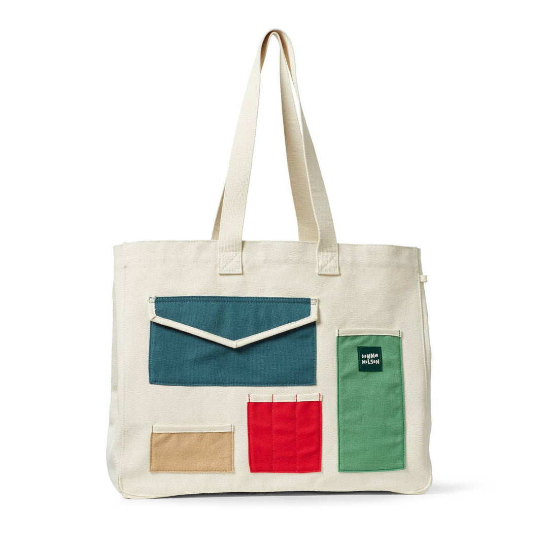 Large Pocket Patch Everything Shopper