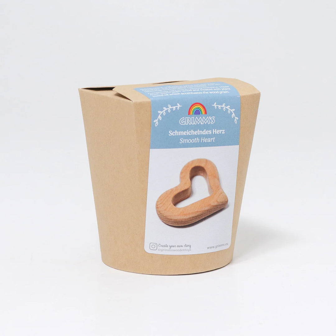 Smooth Heart Grasping Toy