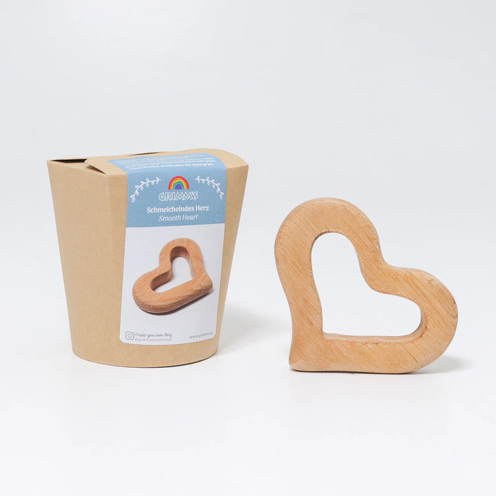 Smooth Heart Grasping Toy