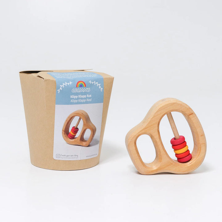 Klipp Klapp Red Grasping Toy