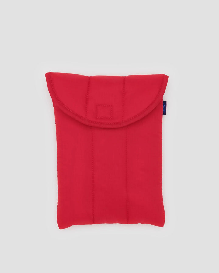 Puffy Tablet Sleeve - Candy Apple