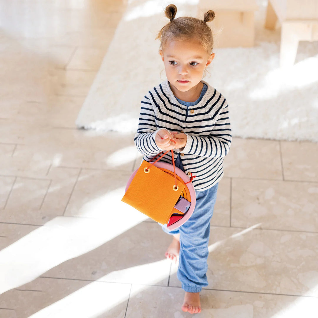 Pink-Orange Mobile Home