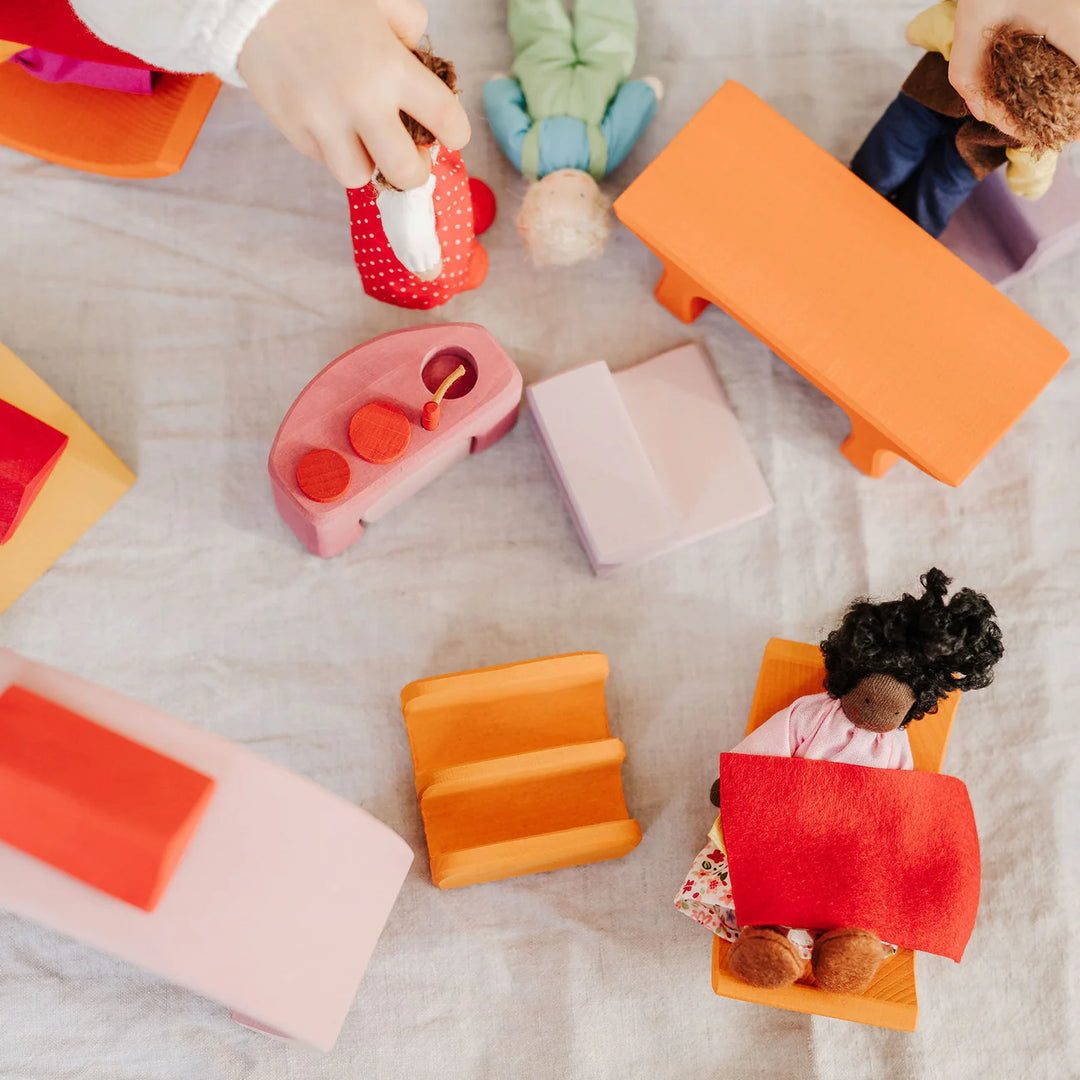 Pink-Orange Mobile Home