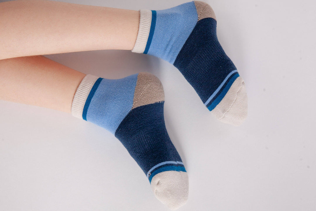Merino Wool Mini-Crew Kids Socks