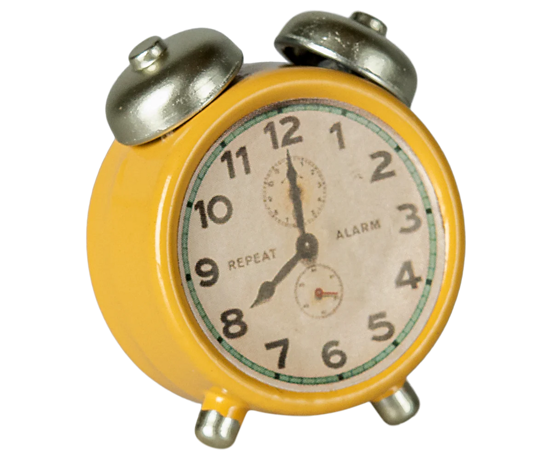 Alarm clock, Mouse Size - Yellow