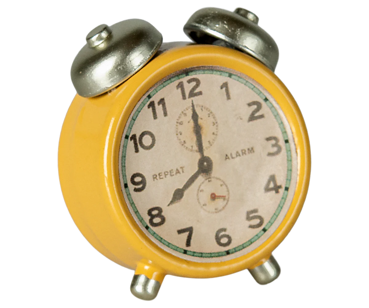 Alarm clock, Mouse Size - Yellow