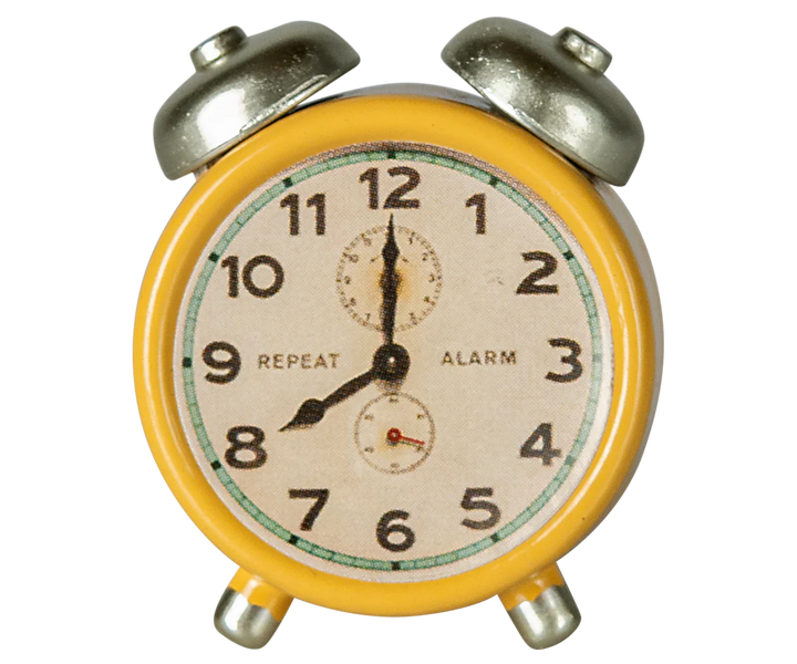 Alarm clock, Mouse Size - Yellow