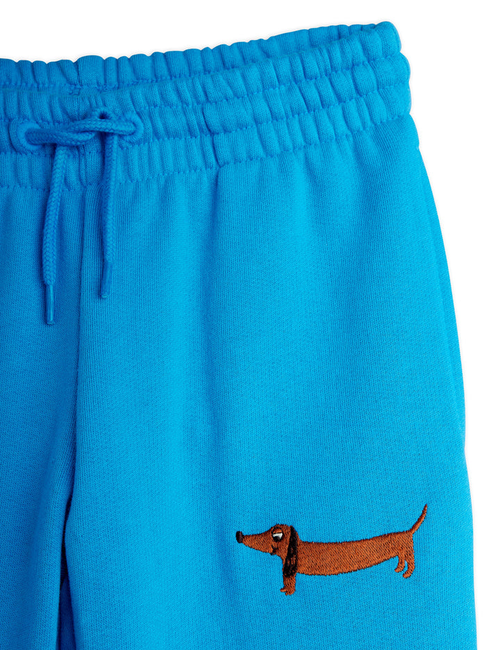 Dog Embroidered Sweatpants