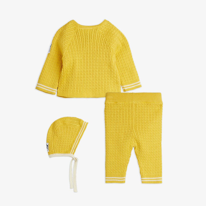 Cable Knit Baby Set