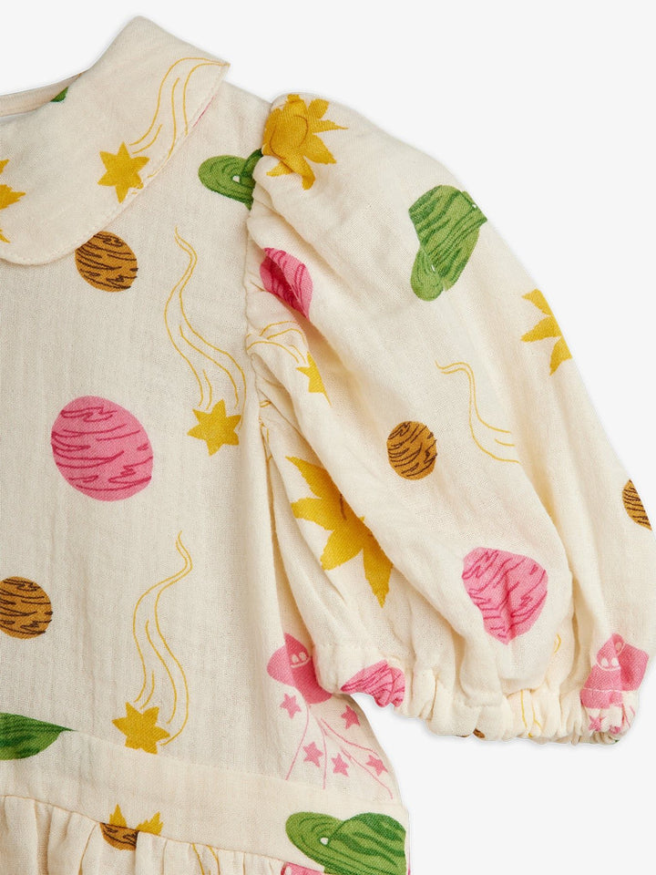 Space Muslin Dress