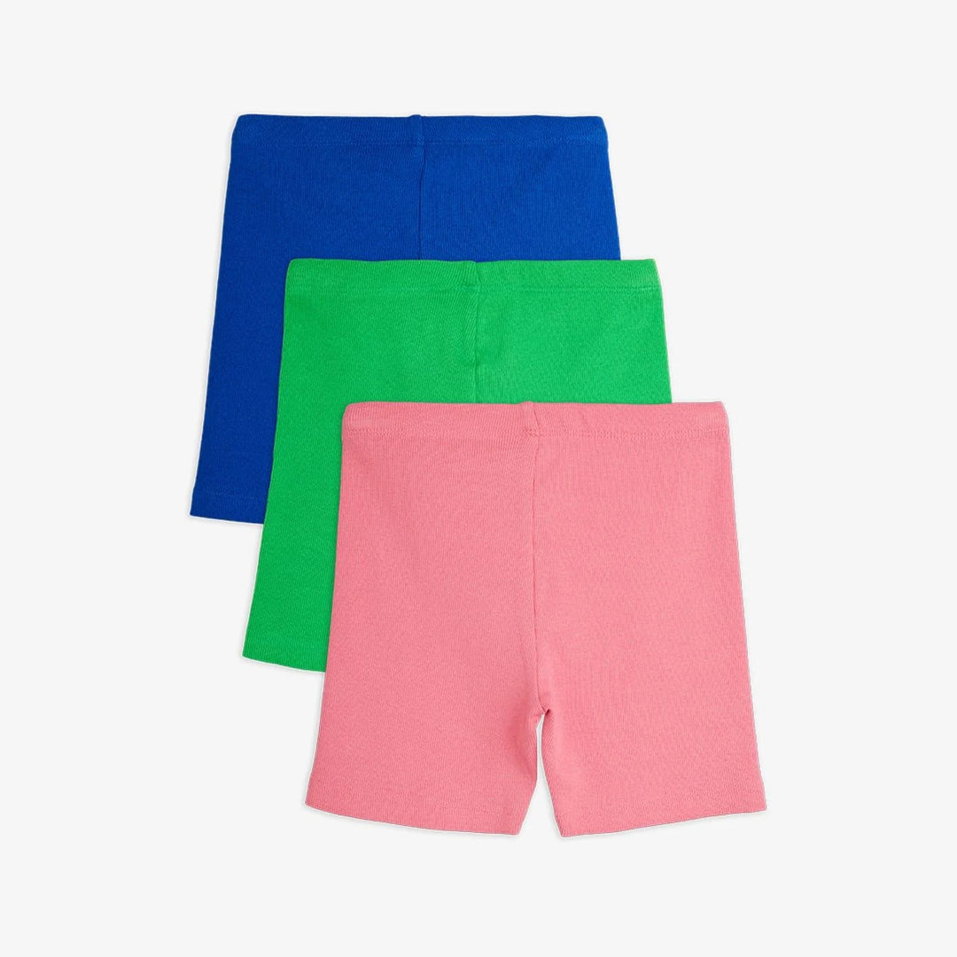 Solid bike shorts 3-pack