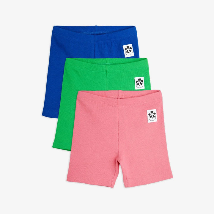 Solid bike shorts 3-pack