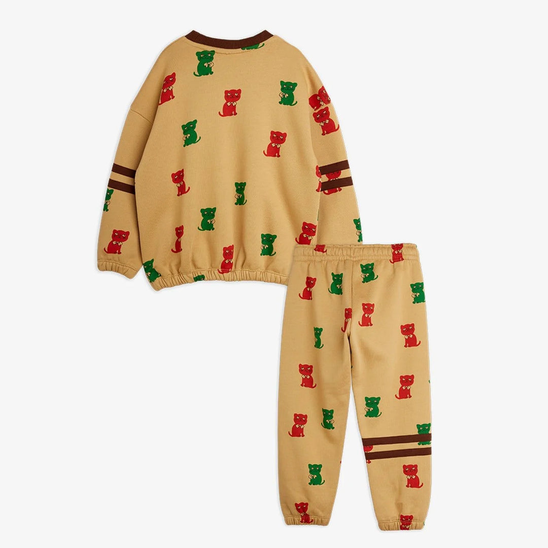 Kittens Striped Sweat Set