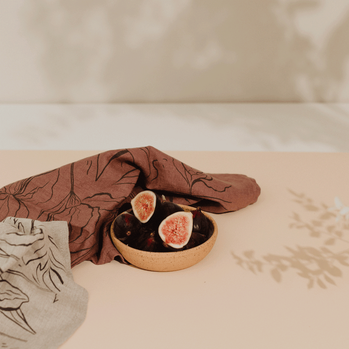 Iris Linen Tea Towel