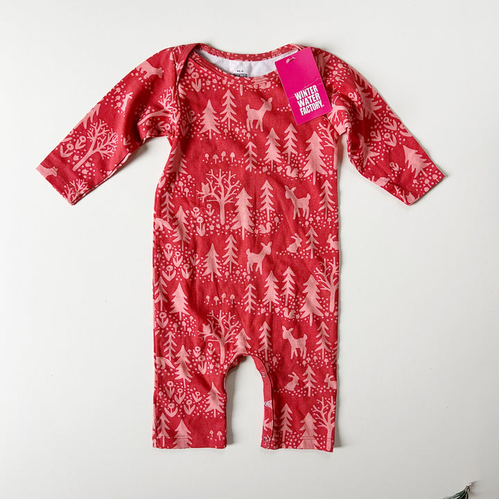 Forest Romper Sz 6 mo