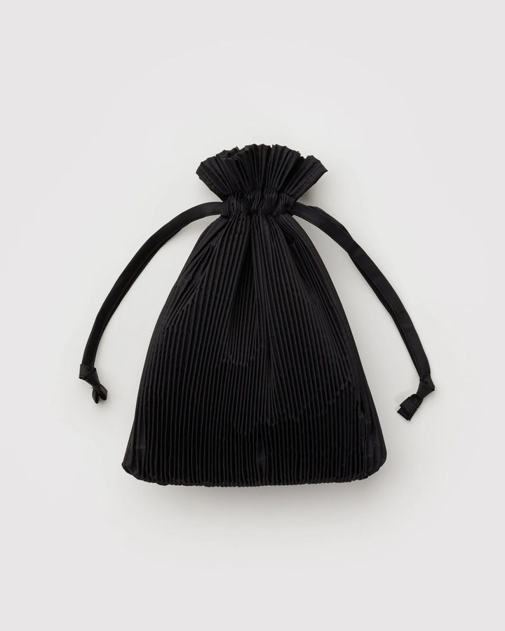 Pleated Baggu - Black