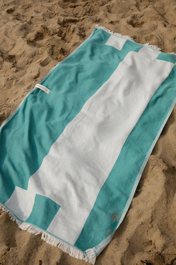 Oversized Beach Towel - Agave