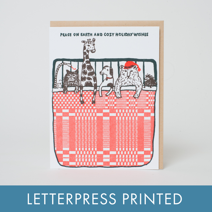 Cozy Christmas Critters Card