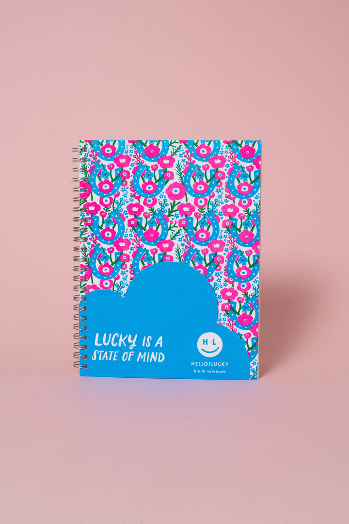 Lucky Horseshoes Blank Notebook