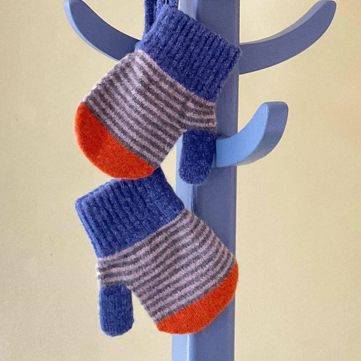 Kids' Patterned Lambswool Mittens & Gloves