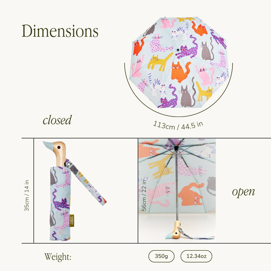 Arty Cats Duck Umbrella