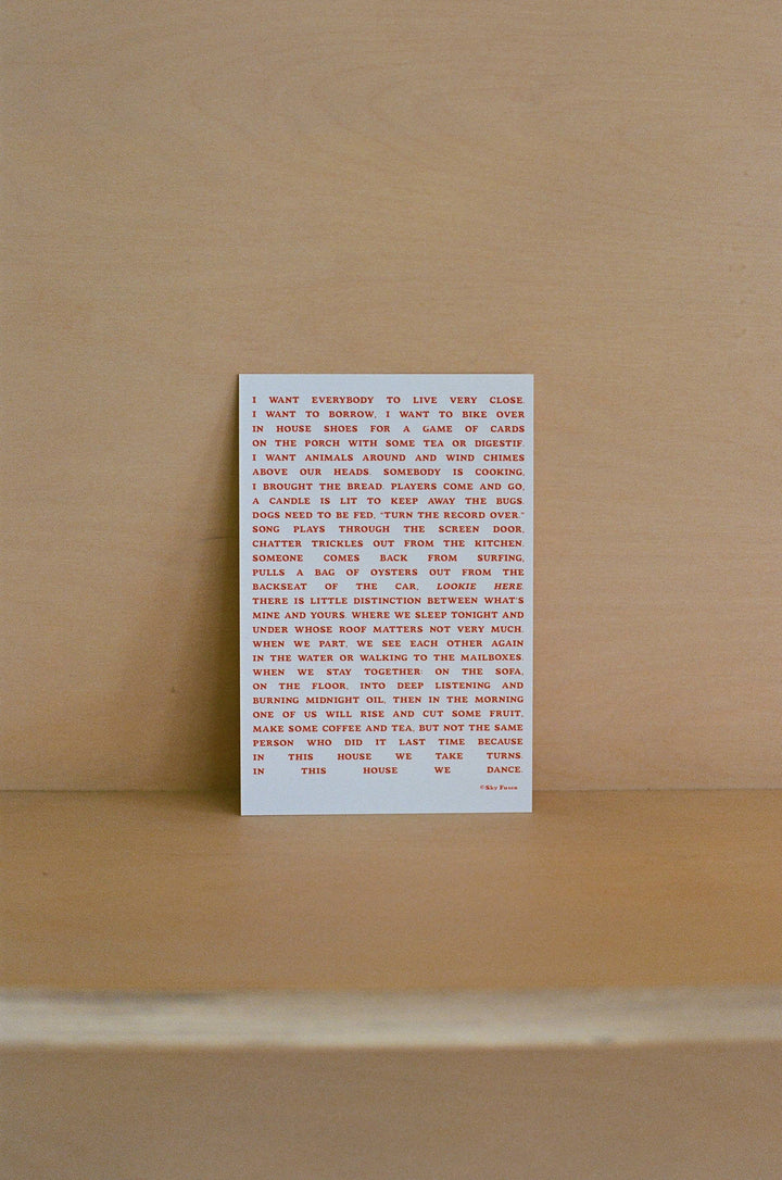 A Well Spent Life Postcard