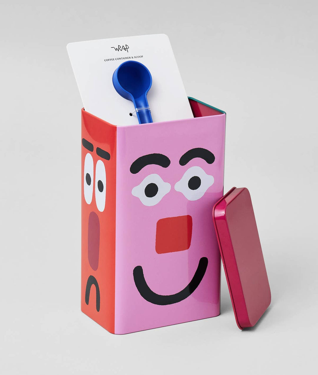 Faces Kitchen Storage Tin