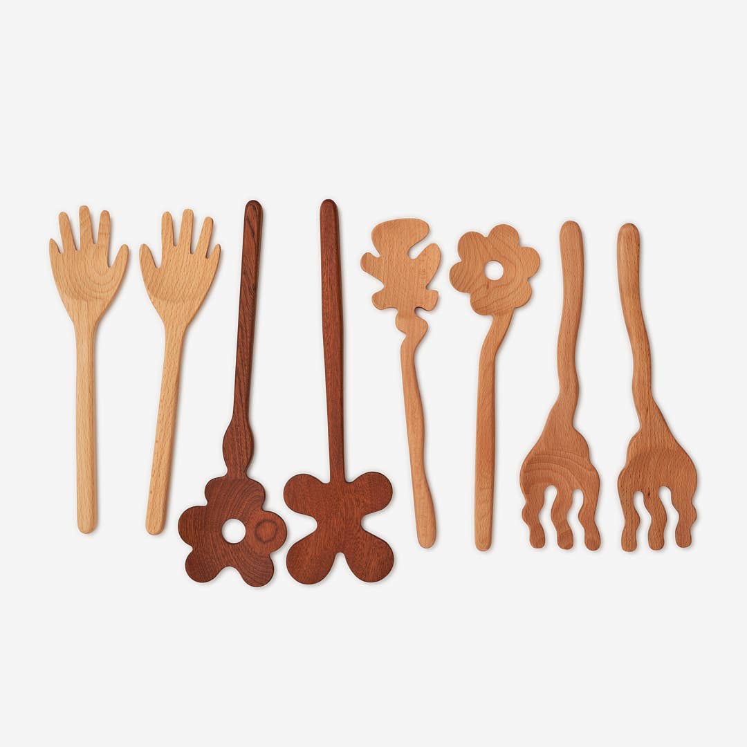 Serving Friends - Large Flowers