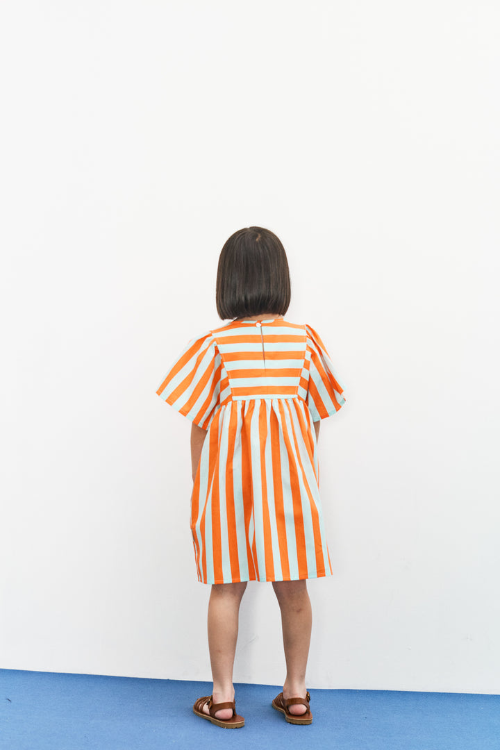 Stripes Butterfly Dress