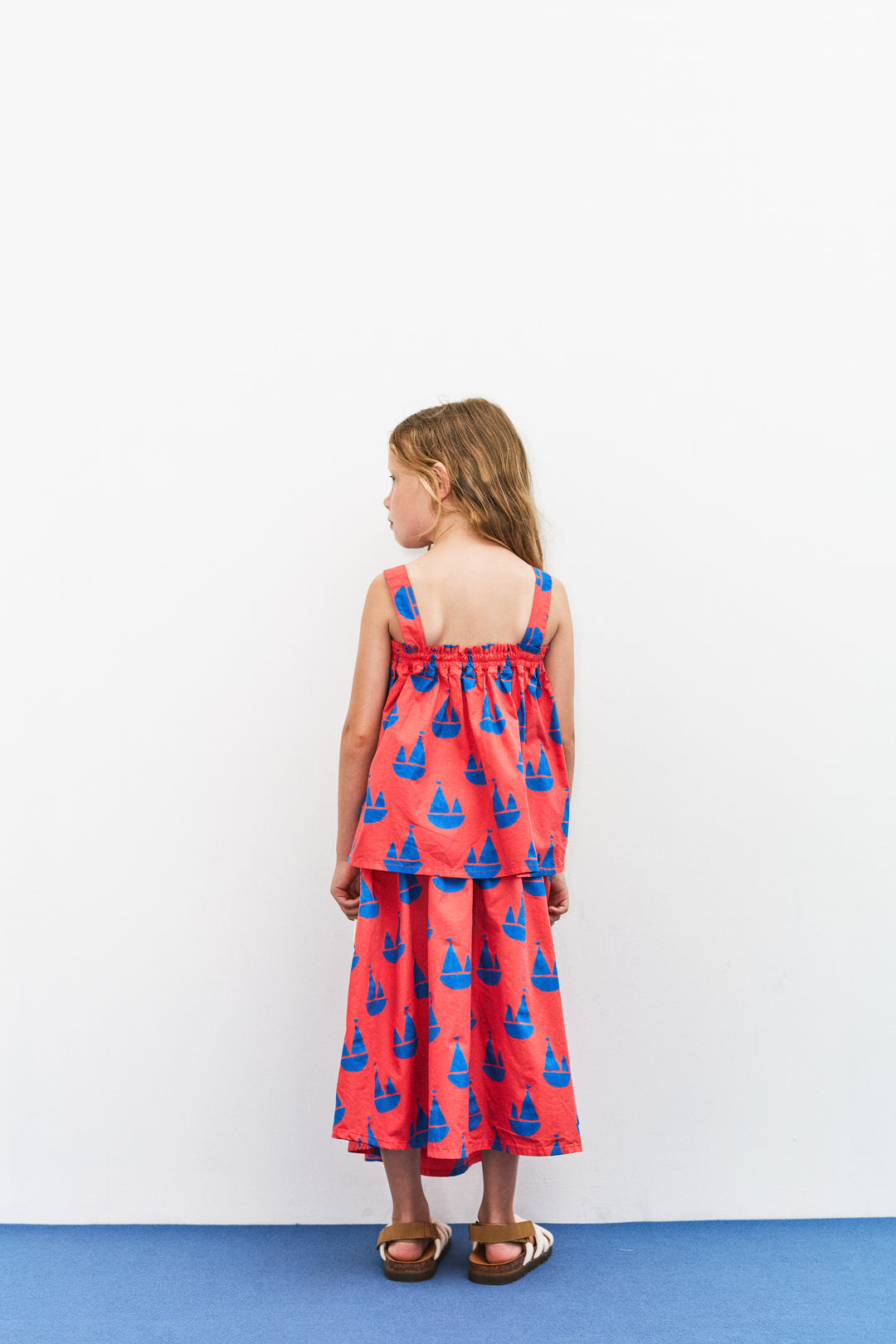 Boats All Over Long Skirt