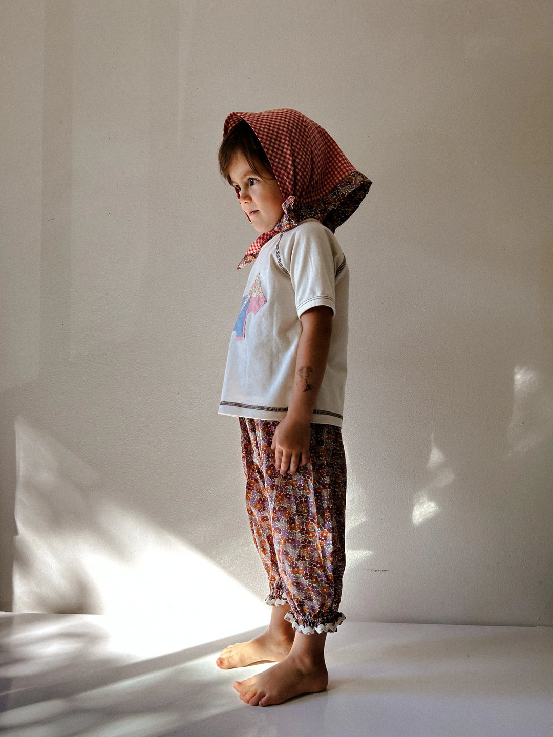 Ballet Pant in Fall Floral Liberty Print