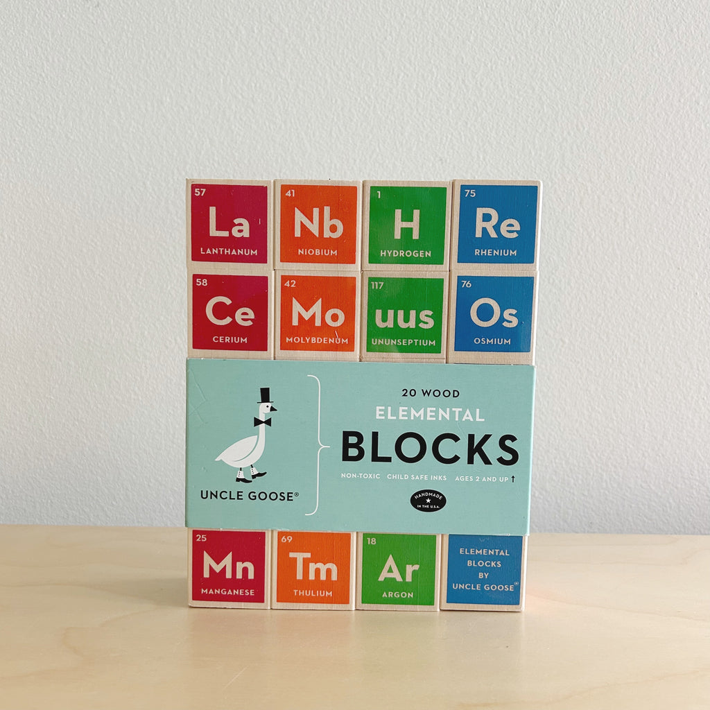 Periodic Table Goose Blocks These Periodic Table Element Blocks Are The Building Blocks Of The