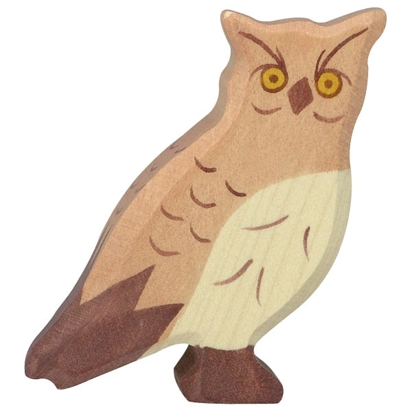 Eagle Owl Wooden Toy