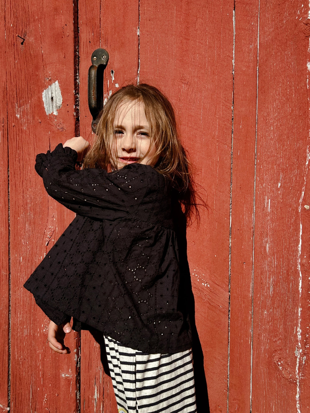 Bay Smock in Ink Cotton Lace