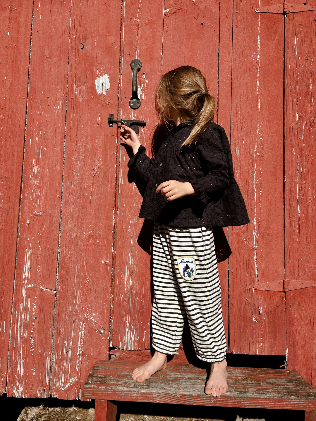 Bay Smock in Ink Cotton Lace