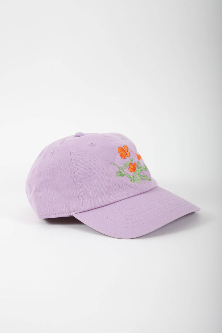 Poppy Cap - Lilac
