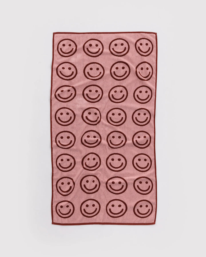 Bath Towel - Blush Happy