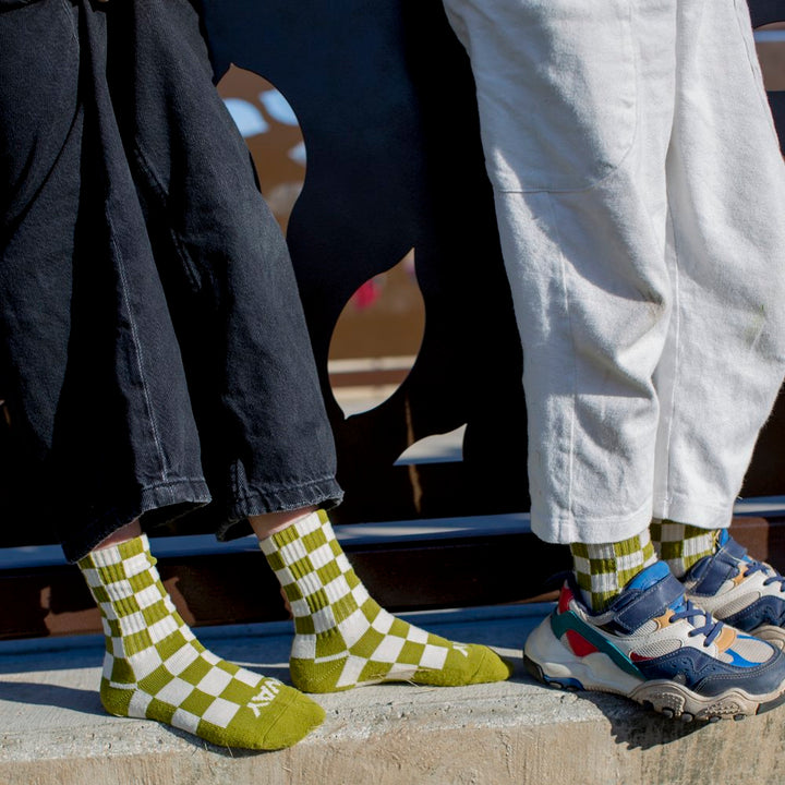 Checkerboard Socks
