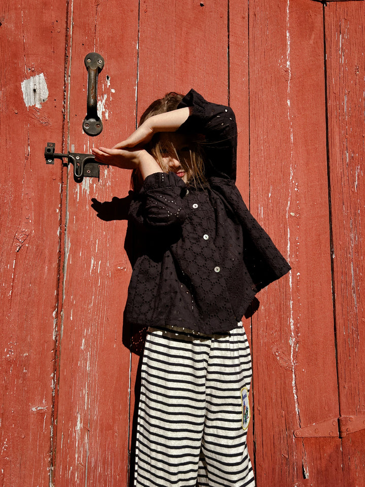 Bay Smock in Ink Cotton Lace