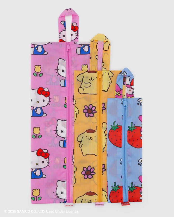 3D Zip Set - Hello Kitty and Friends Florals