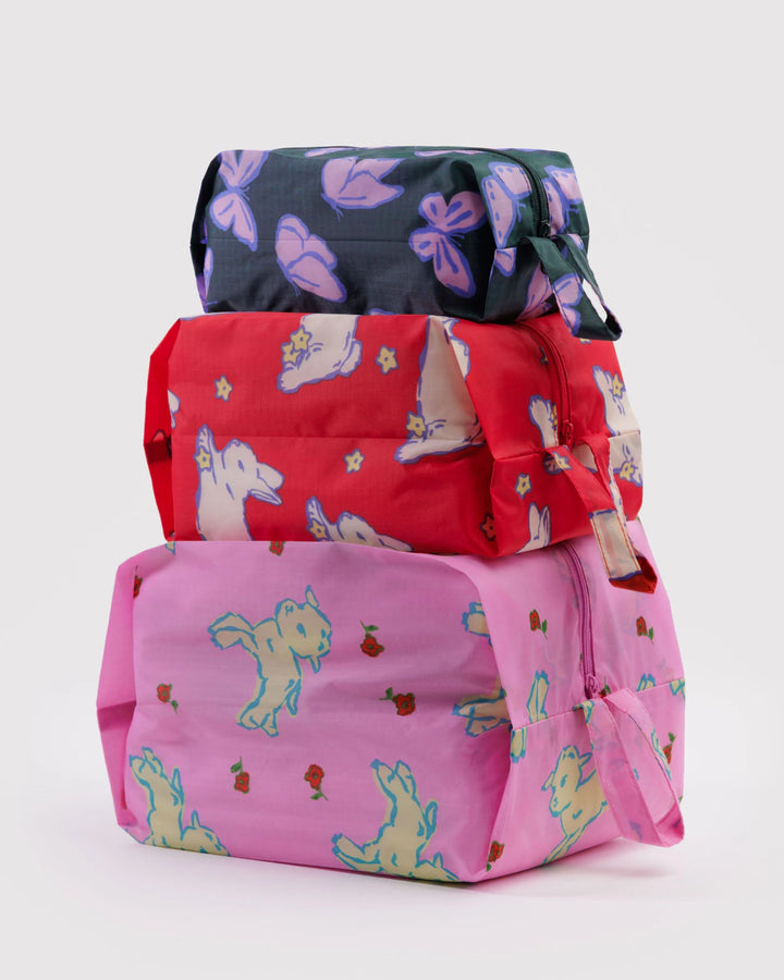 3D Zip Set - Spring Animals