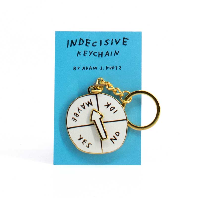 Indecisive Keychain