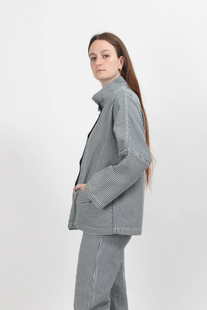 Marram Jacket - Conductor Stripe