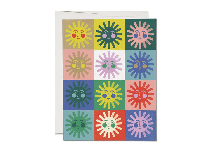 Little Suns Greeting Card