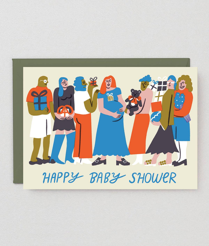 Happy Baby Shower Greetings Card