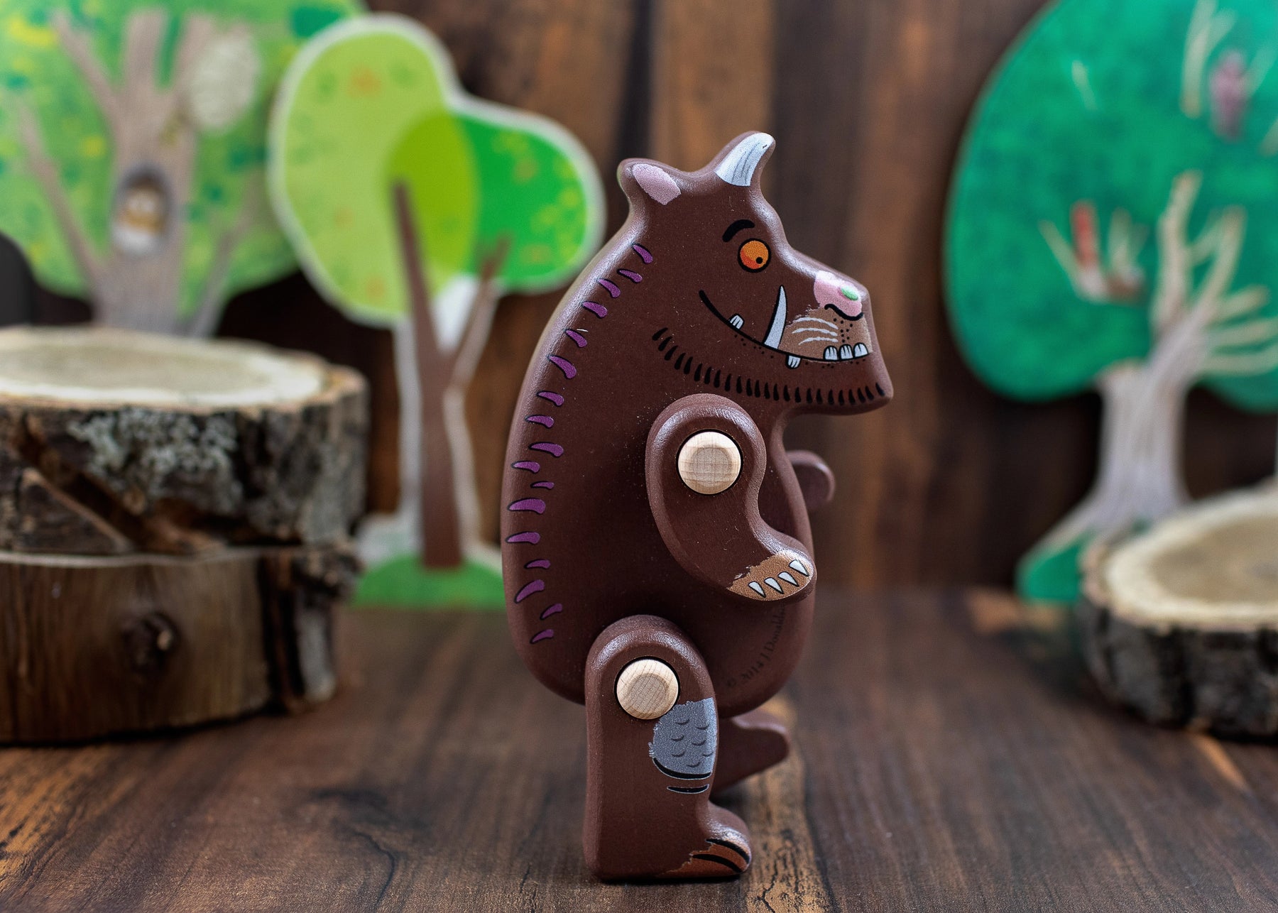 Mini Gruffalo Thistle Poppy